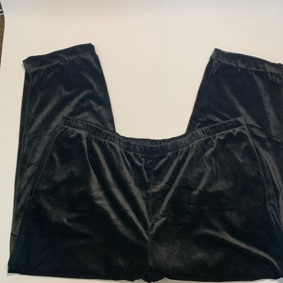 Graver Studio Black Velvet Pull On Pant - Picture 4 of 5